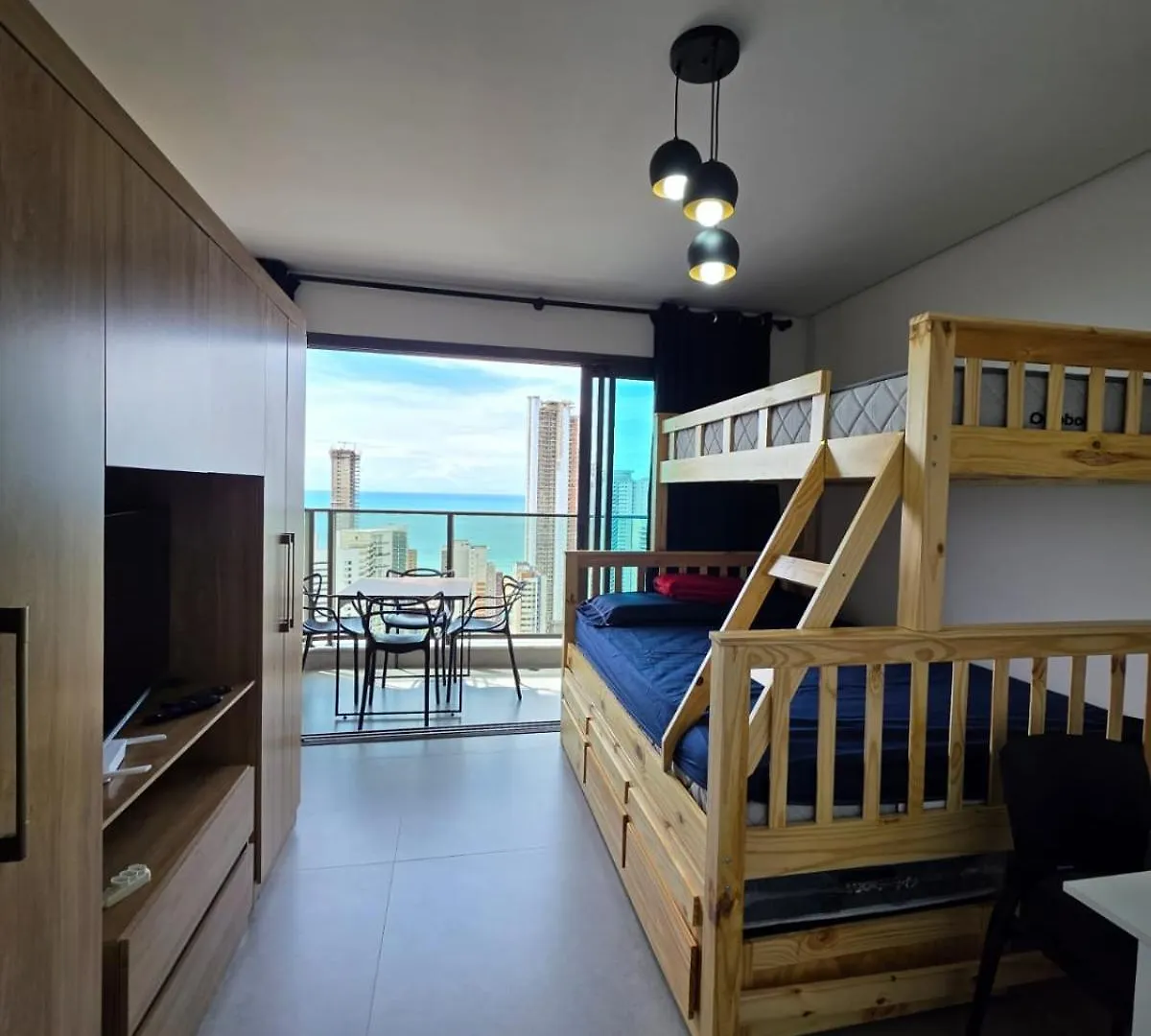 Apartment Studio No 27º Andar Recem Inaugurado No Beach Class Meireles!!! Fortaleza  Brazil