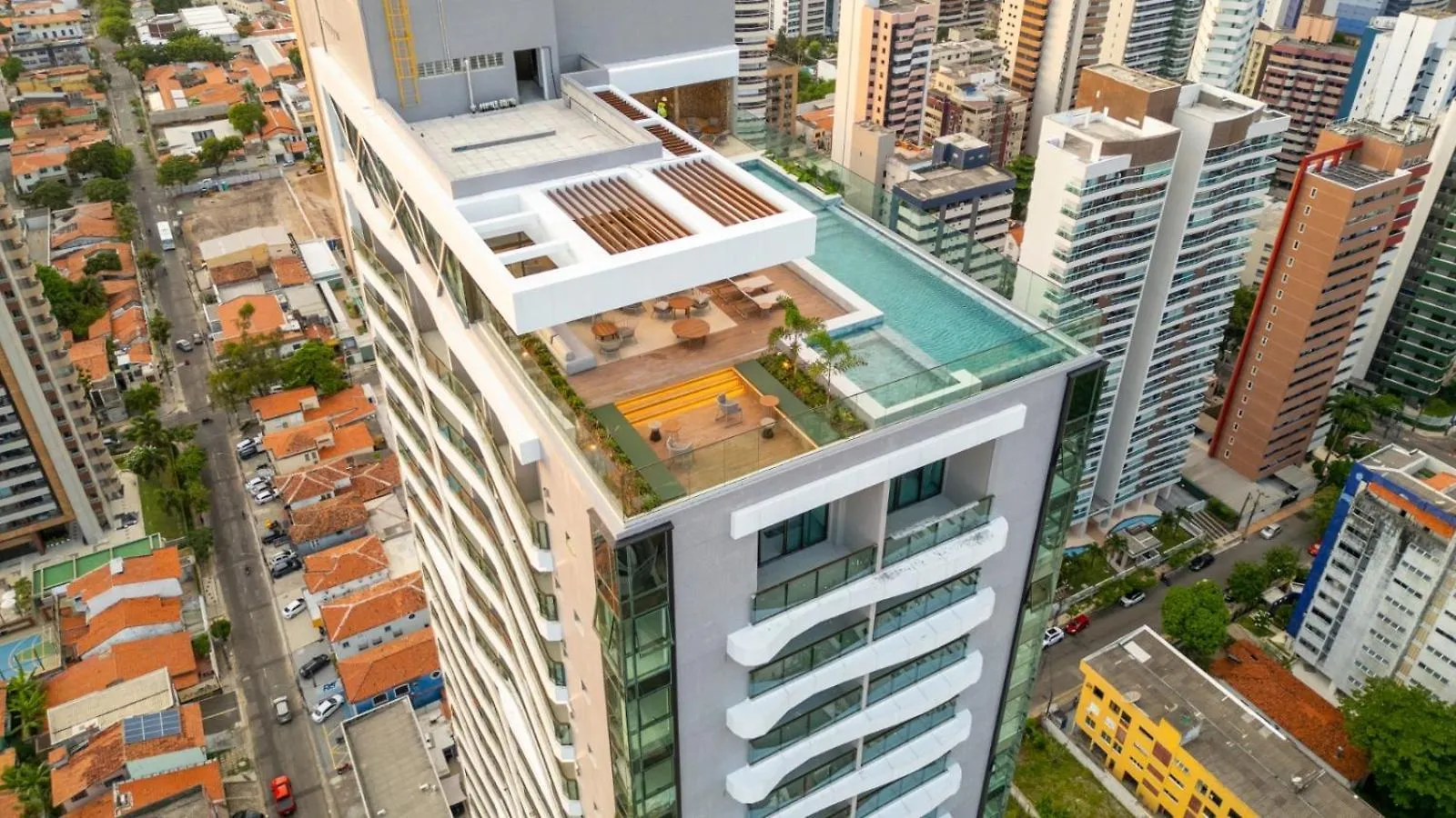 Studio No 27º Andar Recem Inaugurado No Beach Class Meireles!!! Φορταλέζα Βραζιλία